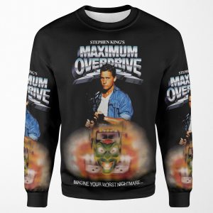 Maximum Overdrive 1986 Vhs Poster All-over-print Unisex Sweatshirt