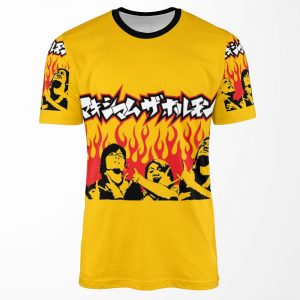 Maximum The Hormone All-over-print T-shirt