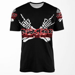 Maximum The Hormone Classic All-over-print T-shirt
