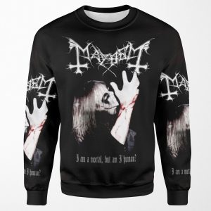 Mayhem T Shirt Mayhem Tee Mayhem Inspired Merch Black Metal T Shirt Dead All-over-print Unisex Sweatshirt