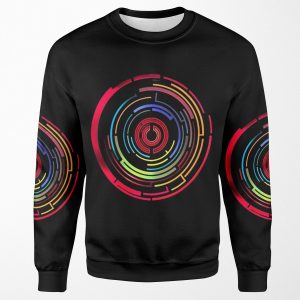Maze Design All-over-print Unisex Sweatshirt