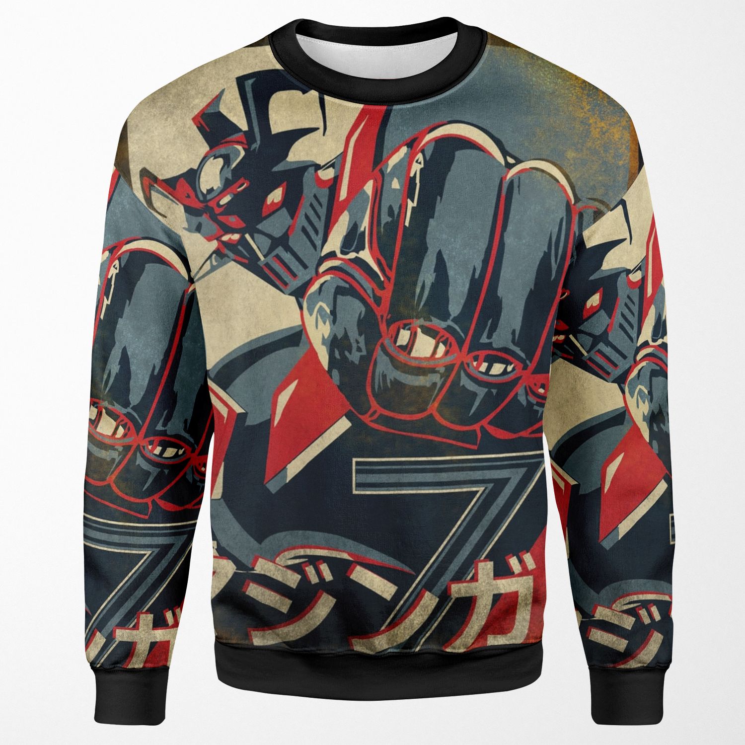 Mazinger Z All-over-print Unisex Sweatshirt