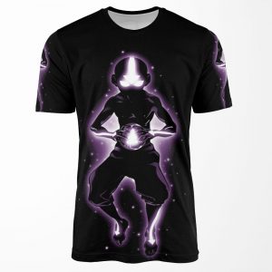 Meditating Avatar Aang All-over-print T-shirt