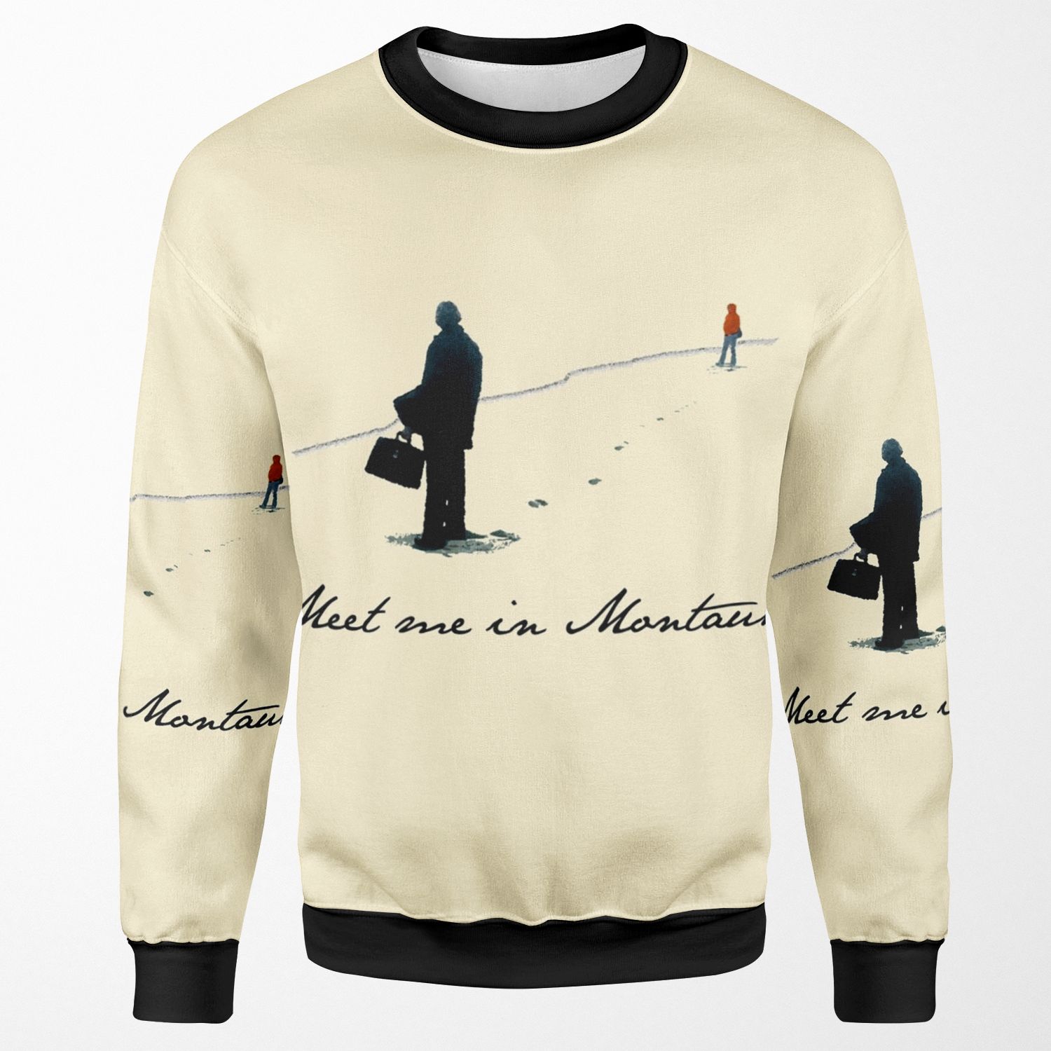 Meet Me In Montauk All-over-print Unisex Sweatshirt
