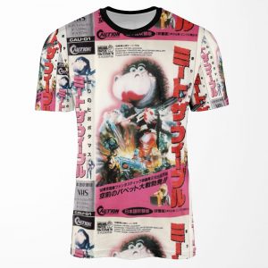 Meet The Feebles Japanese Vhs All-over-print T-shirt