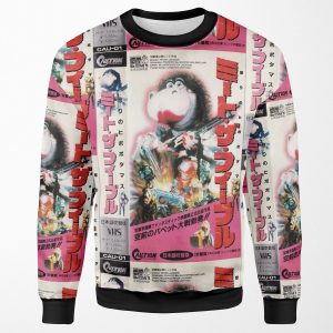 Meet The Feebles Japanese Vhs All-over-print Unisex Sweatshirt