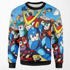 Mega Man 2 Art All-over-print Unisex Sweatshirt