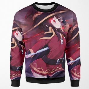 Megumin Edit All-over-print Unisex Sweatshirt
