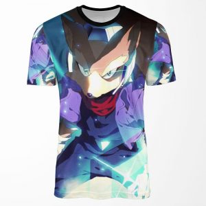 Melee Fox Blue All-over-print T-shirt