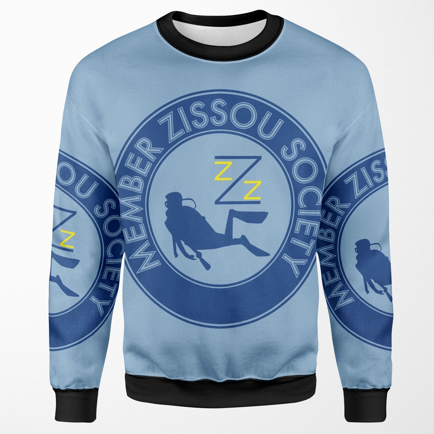 Member Zissou Society All-over-print Unisex Sweatshirt
