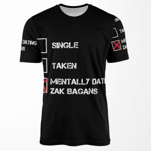 Mentally Dating Zak Bagans All-over-print T-shirt