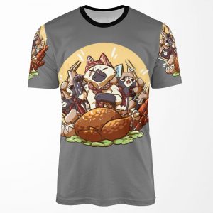 Meowscular Chef Bae All-over-print T-shirt