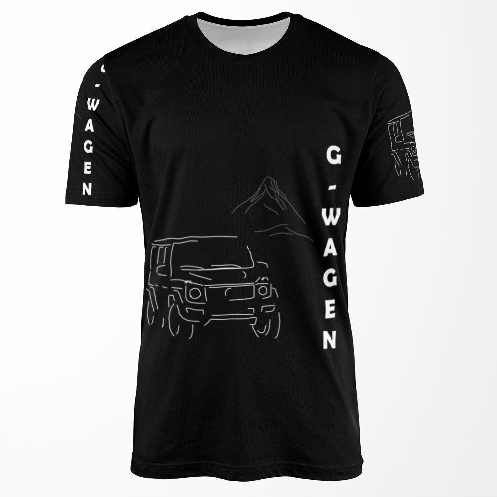 Mercedes G Wagen Design King Off Road All-over-print T-shirt