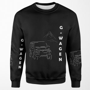 Mercedes G Wagen Design King Off Road All-over-print Unisex Sweatshirt