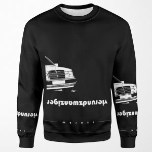 Mercedes W124 Design All-over-print Unisex Sweatshirt