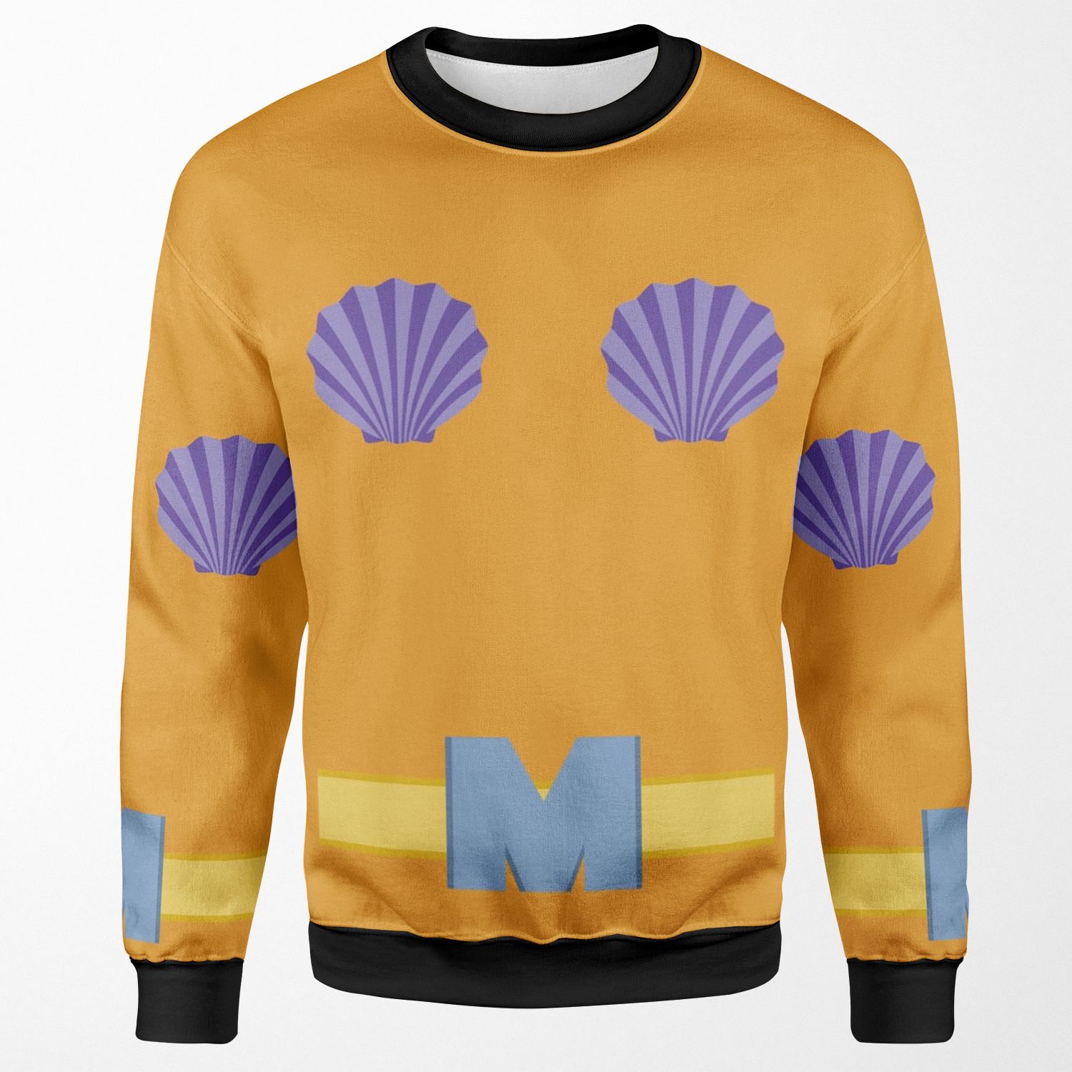 Mermaid Man T Shirt All-over-print Unisex Sweatshirt