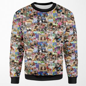 Meryl Streep Collage All-over-print Unisex Sweatshirt