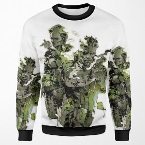 Metal Gear Solid 3 Snake And The Boss All-over-print Unisex Sweatshirt