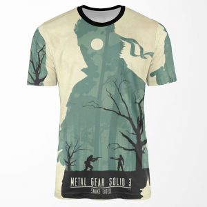 Metal Gear Solid 3 Snake Eater Minimalist Art All-over-print T-shirt