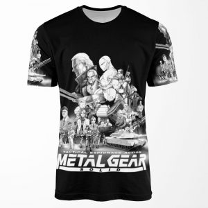 Metal Gear Solid All-over-print T-shirt