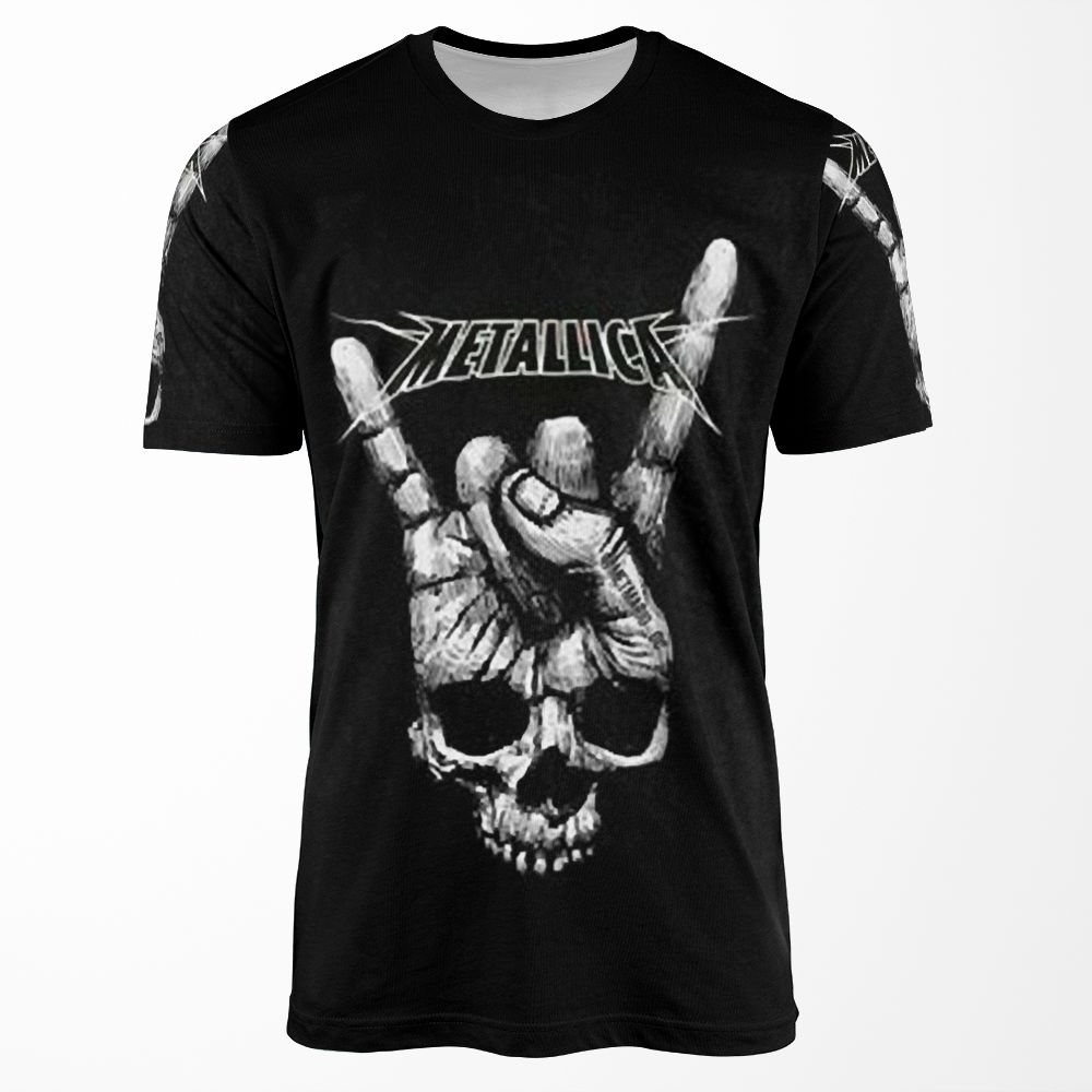 Metalica Best Trending Logo Graphic All-over-print T-shirt