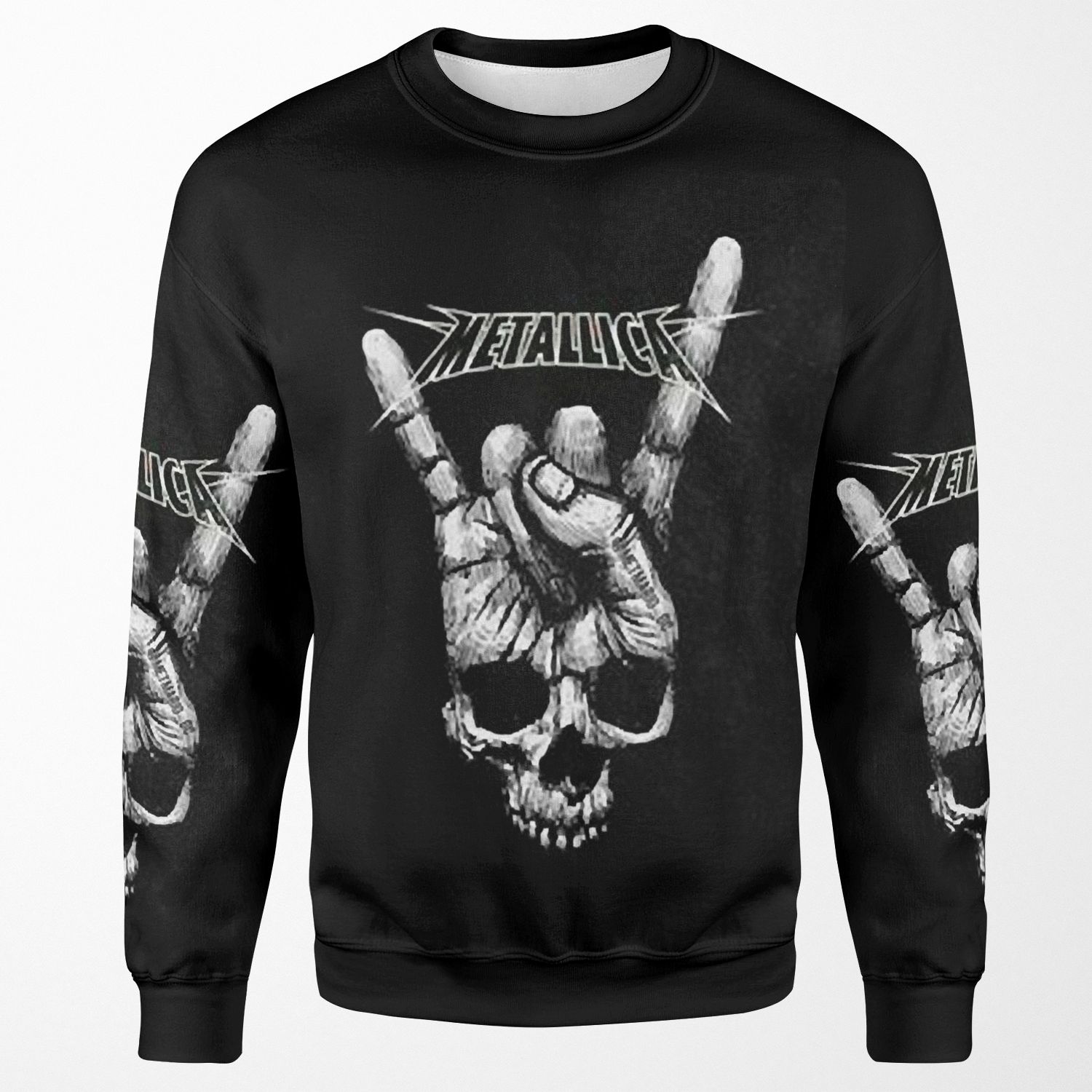 Metalica Best Trending Logo Graphic All-over-print Unisex Sweatshirt