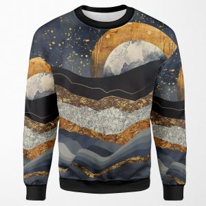 Metallic Mountains All-over-print Unisex Sweatshirt