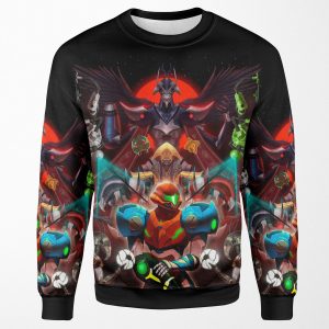 Metroid Dread All-over-print Unisex Sweatshirt