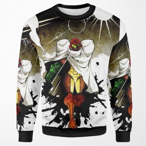 Metroid Samus The Nomad All-over-print Unisex Sweatshirt