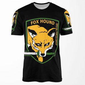 Mgs Foxhound Sfg Logo All-over-print T-shirt