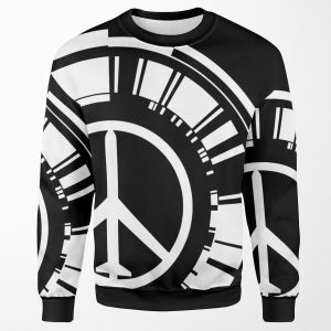 Mgs Peace Walker White All-over-print Unisex Sweatshirt