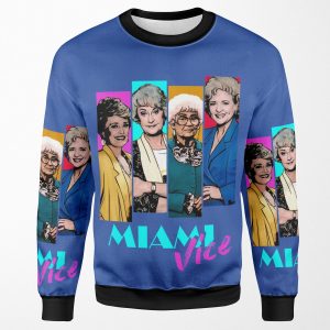 Miami Vice All-over-print Unisex Sweatshirt
