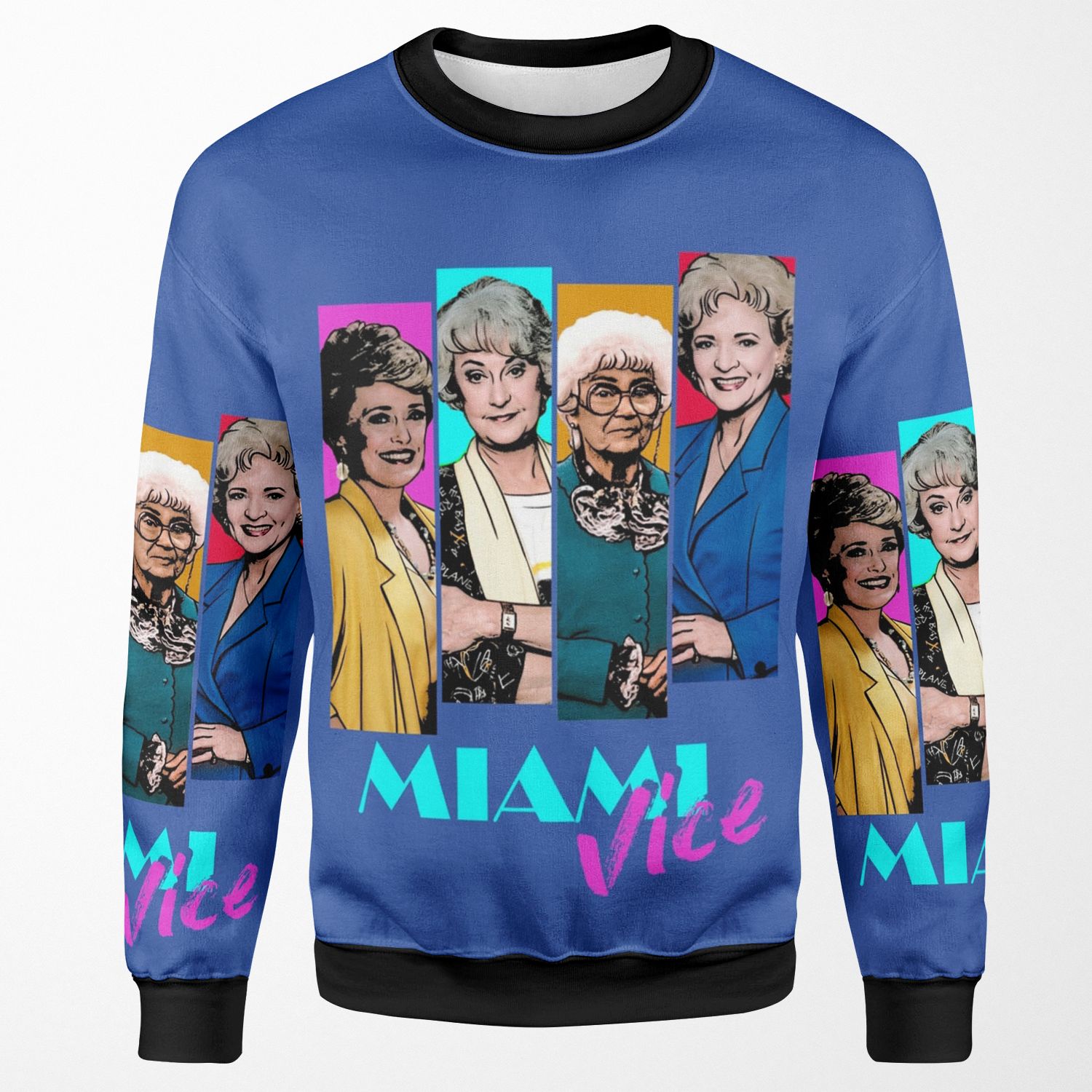 Miami Vice All-over-print Unisex Sweatshirt