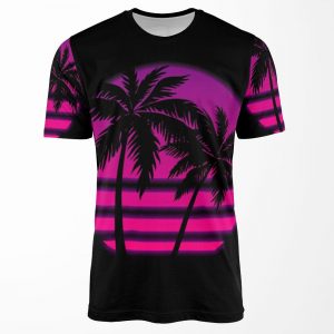 Miami Wave All-over-print T-shirt