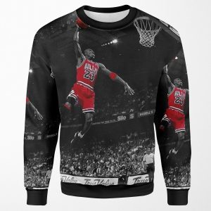 Michael Jordan Chicago Bulls All-over-print Unisex Sweatshirt