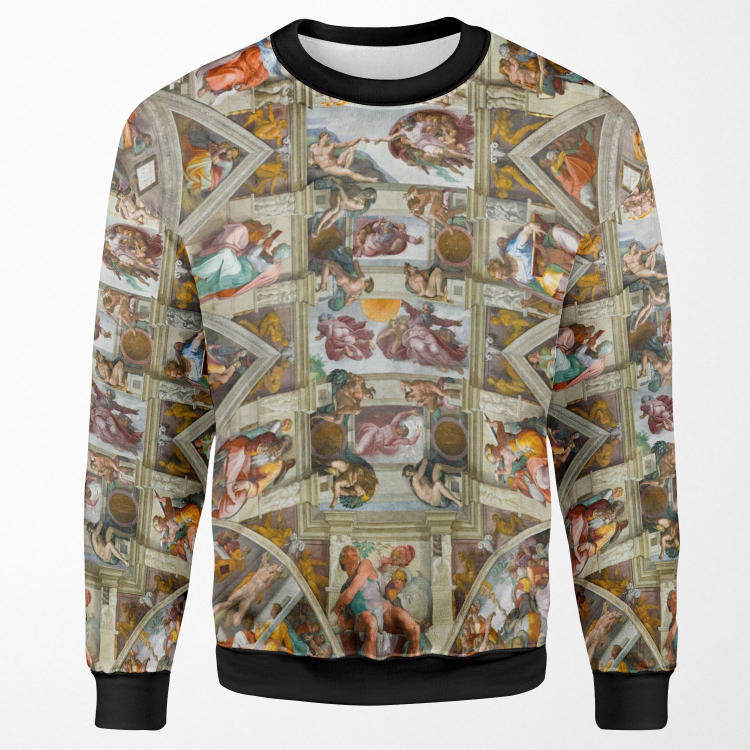 Michelangelo The Sistine Chapel All-over-print Unisex Sweatshirt