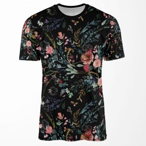 Midnight Floral All-over-print T-shirt