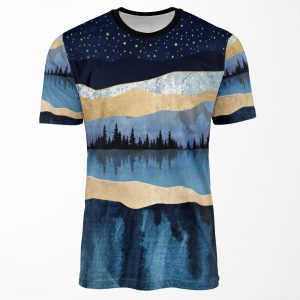 Midnight Lake All-over-print T-shirt