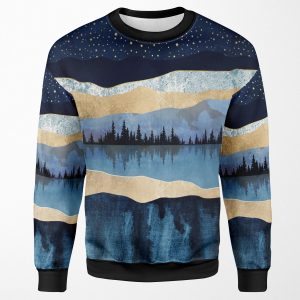 Midnight Lake All-over-print Unisex Sweatshirt