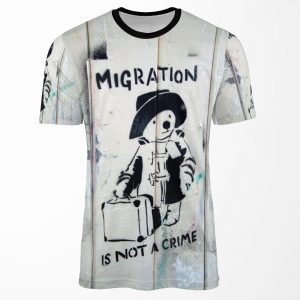 Migration Is Not A Crime All-over-print T-shirt
