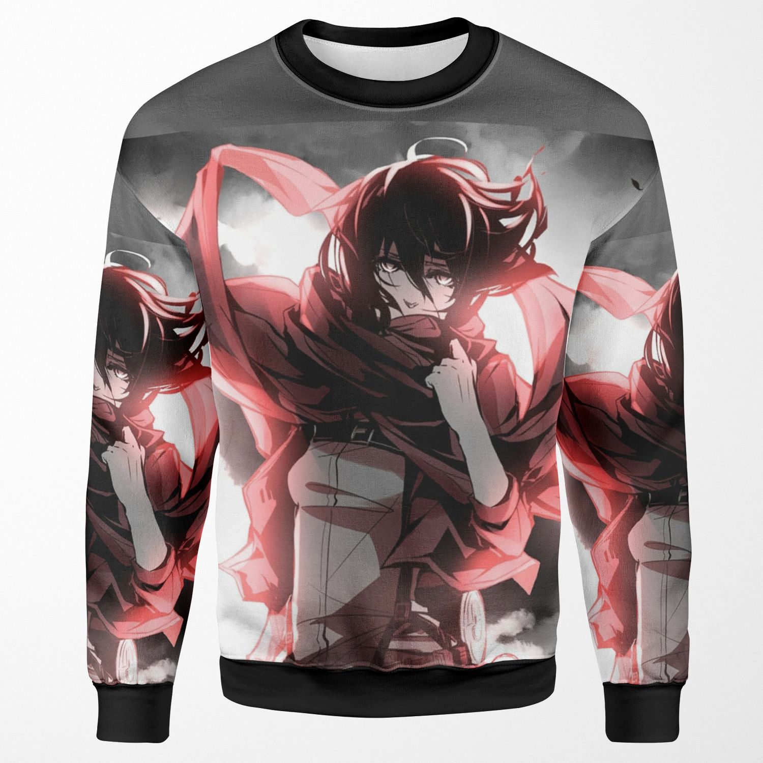 Mikasa All-over-print Unisex Sweatshirt