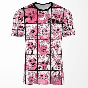 Mina Ashido Collage Color Version All-over-print T-shirt