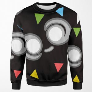 Minior Core Shiny Black All-over-print Unisex Sweatshirt
