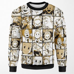 Mirio Togata Collage Color Version All-over-print Unisex Sweatshirt