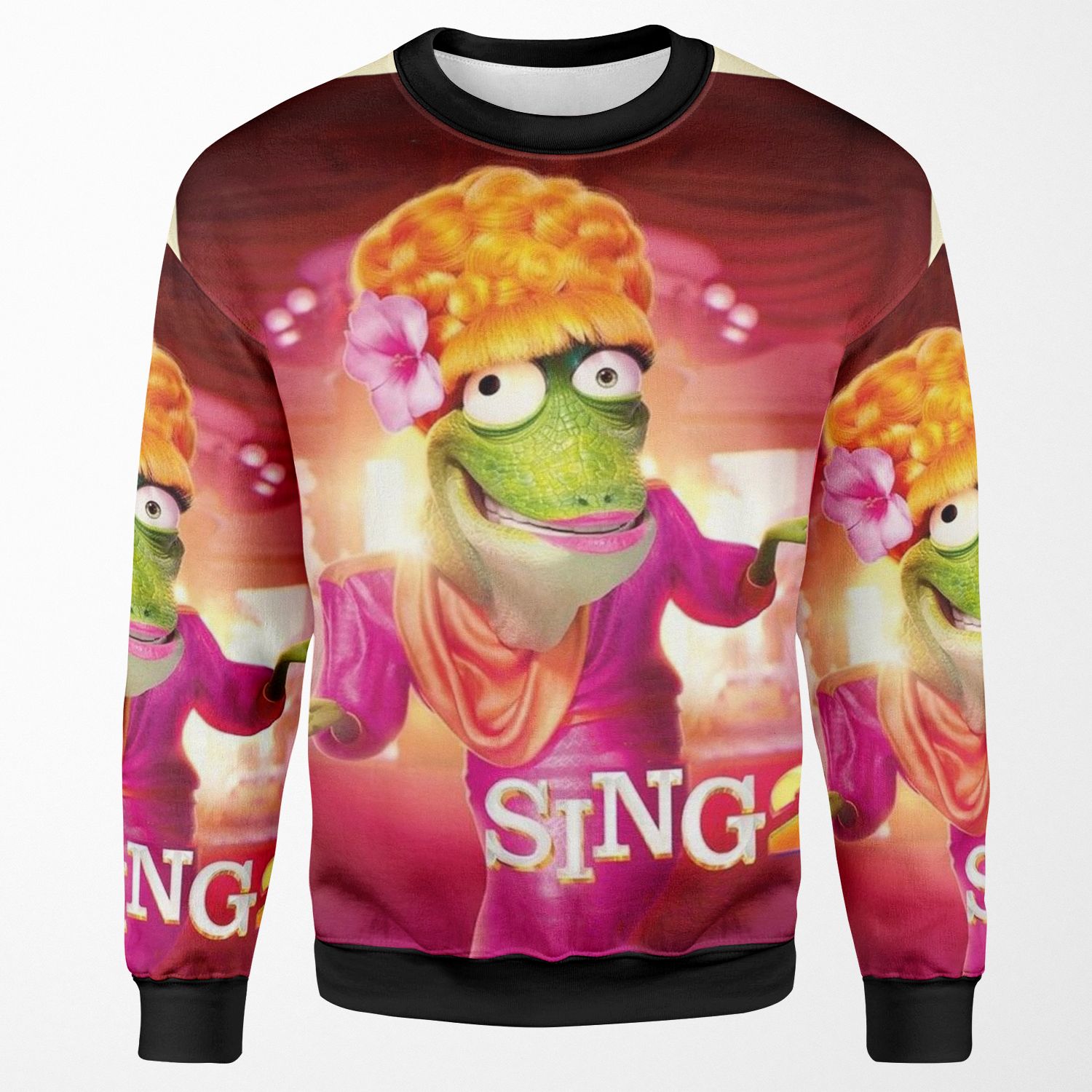 Miss Crawly Sing 2 All-over-print Unisex Sweatshirt