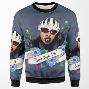 Missy Elliot Is Supa Dupa Fly All-over-print Unisex Sweatshirt