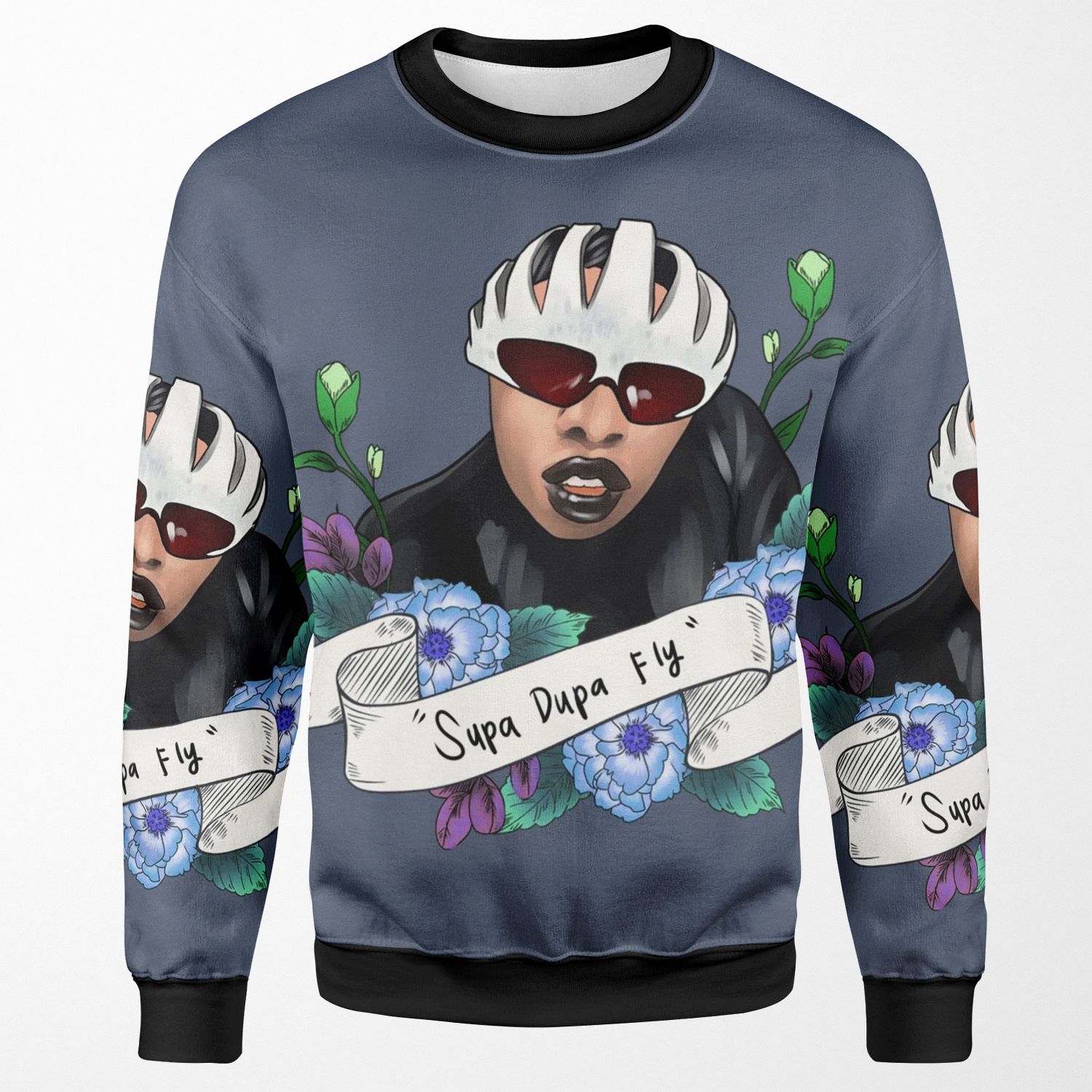 Missy Elliot Is Supa Dupa Fly All-over-print Unisex Sweatshirt
