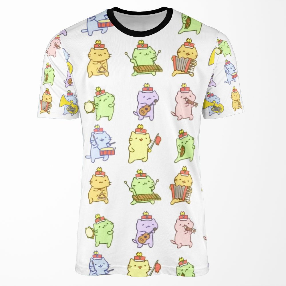 Mitchiri Neko All-over-print T-shirt