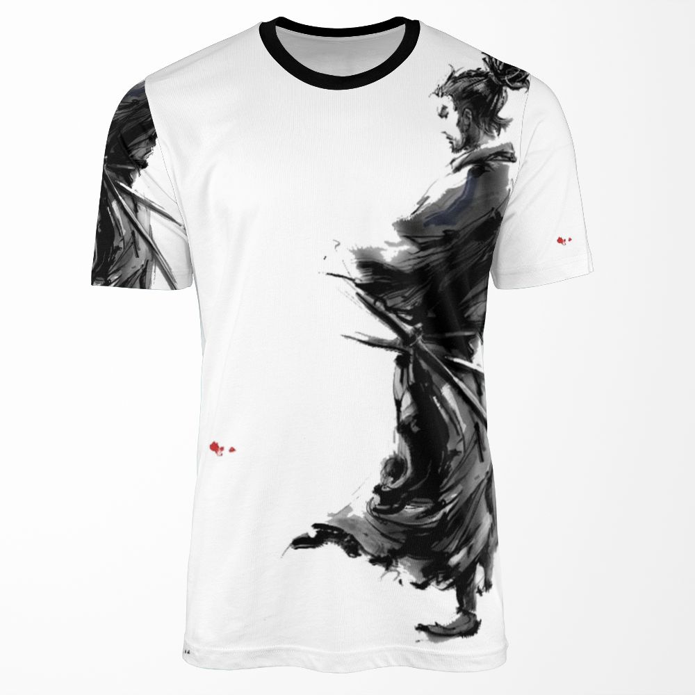 Miyamoto Musashi Vagabond All-over-print T-shirt