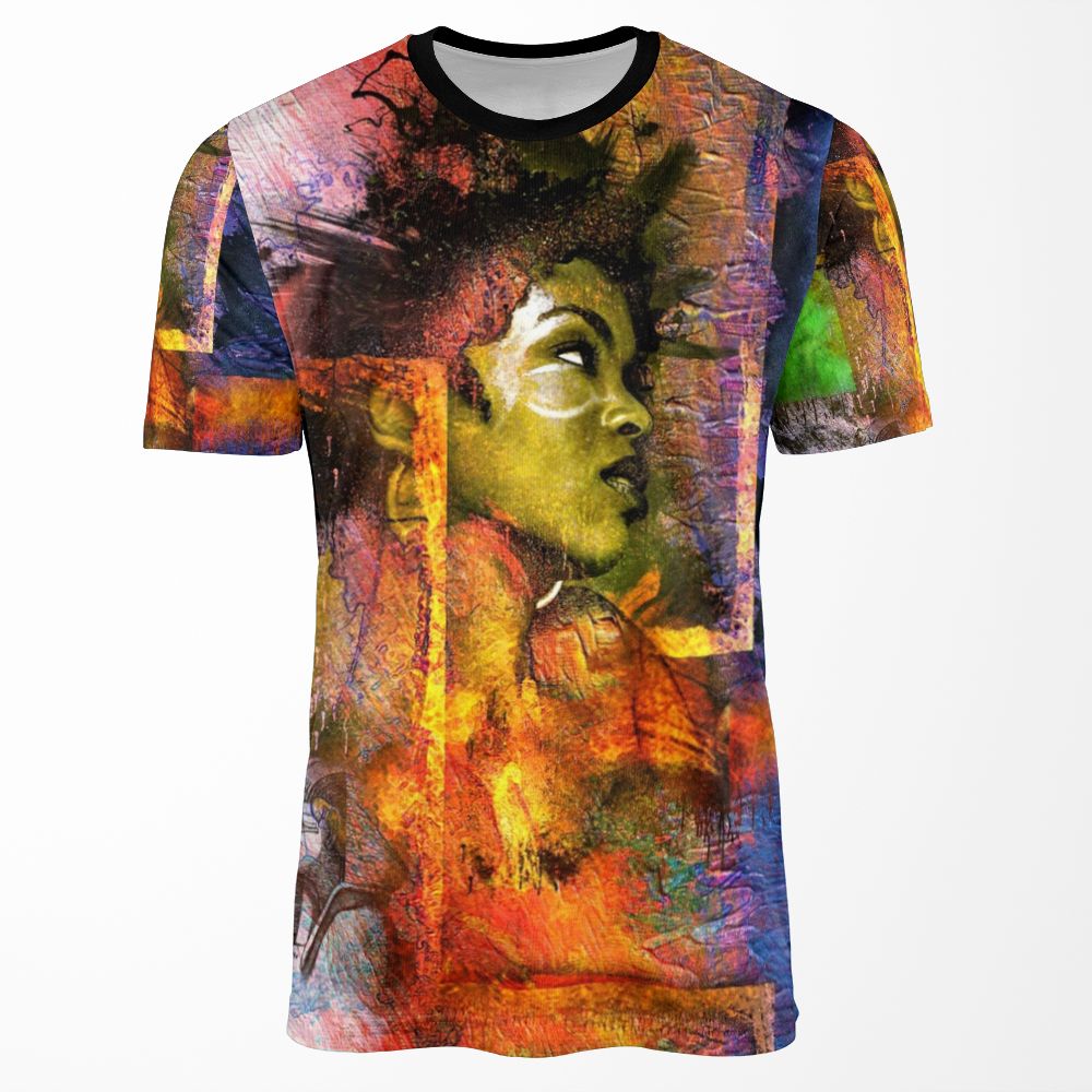 Miz Educate All-over-print T-shirt